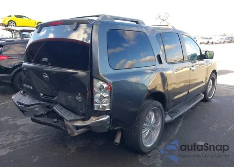 2007 Nissan Armada Se from USA, damaged, VIN 5N1AA08A37N709576